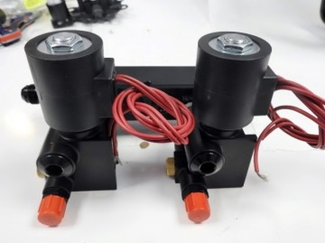 DUAL STAGE ELECTRIC LEAN OUT  SETUP-  ALLOWS STARTING LINE & DOWN TRACK  FUEL ADJUSTMENTS